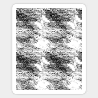 Monochrome grunge pattern Magnet